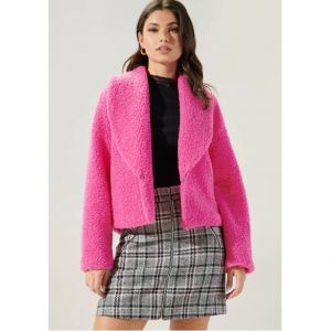 Sugarlips Edwina Faux Sherpa 毛毛外套