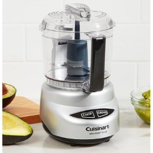 Cuisinart Food Processor, Mini-Prep 3 Cup, 24 oz, Brushed Chrome and Nickel, DLC-2ABC @ Amazon