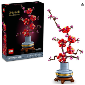 LEGO Icons Plum Blossom Building Set 10369 @ Amazon, for Adults Ages 18+