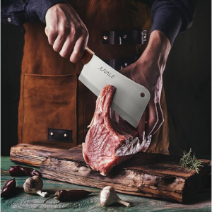 Juvale Meat Cleaver Bone Chopper for Chef, Meat Cutting (8 Inch) @ Amazon