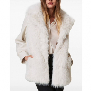 TWINSET 人造毛毛大衣