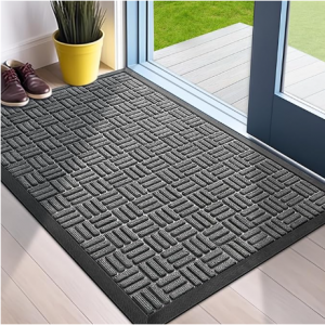 Mibao Front Door Mat, 29.5" x 17", Grey @ Amazon