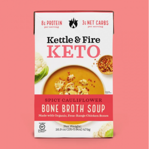 Spicy Cauliflower Bone Broth Soup 6-Pack