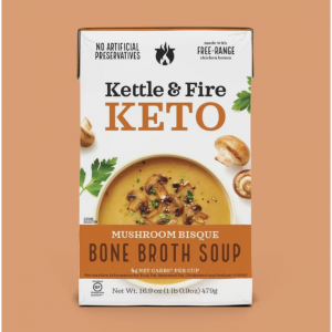 Mushroom Bisque Bone Broth Soup 6-Pack