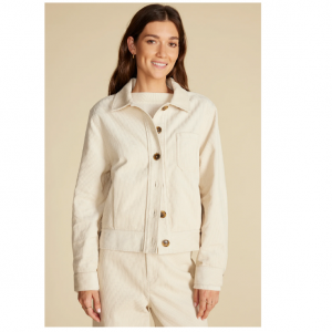 Amour Vert Spencer Corduroy Trucker Jacket