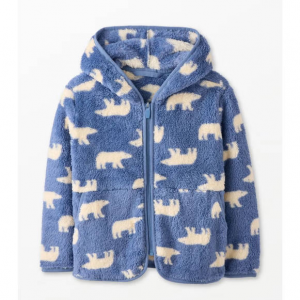 Hanna Andersson Marshmallow 抓绒拉链卫衣