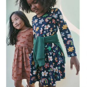 Hanna Andersson Halloween 长袖连衣裙