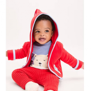 Hanna Andersson 婴儿抓绒外套