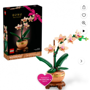 Walmart - 乐高植物园迷你兰花拼搭套装，现价$29.99 