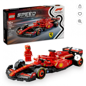 Walmart - 樂高 Speed Champions 法拉利 SF-24 F1 賽車玩具77242，現價$26.99 