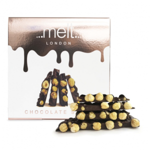 Melt 榛子黑巧克力板