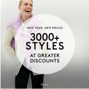 New Year, New Prices - Up to 70% Off Select Fashion Styles @ THE OUTNET US