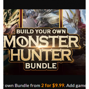 Build your own Monster Hunter Bundle (January 2025) -  2 for $9.99 @Fanatical