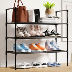 Sakugi Shoe Rack with Non-Woven Fabric - X-Large Shoe Organizer @ Amazon