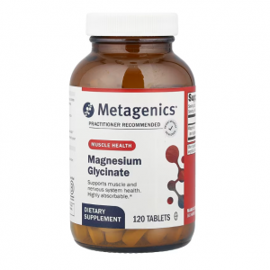 Metagenics, 甘氨酸鎂,100 毫克,120 片