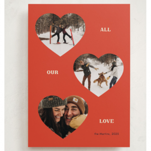 Valentine's Day Event: 20% off Valentine cards and gifts  $200+ @ Minted