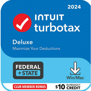 TurboTax Premier 2024 Federal & State Tax Return up to $30 OFF TurboTax Tax Software