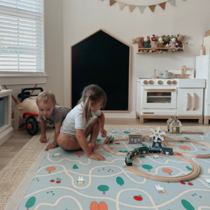 Miffy X Little Bot Baby Play Mat (Ofie mat, Miffy and friends) @ Little Bot