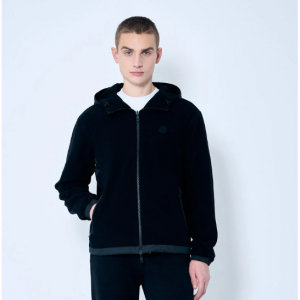 Moncler Fleece Zip-Up Cardigan