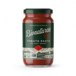 Bionaturae Organic Tomato Paste No Salt Added -- 7 oz