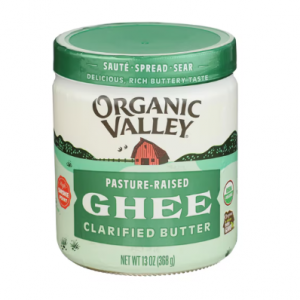 Organic Valley Pasture-Raised Ghee Clarified Butter -- 13 oz