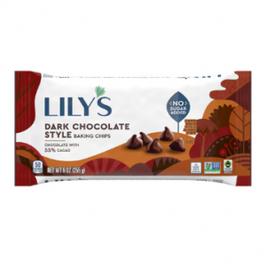 Lily's Baking Chips Dark Chocolate -- 9 oz