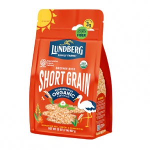 Lundberg Organic Short Grain Brown Rice -- 2 lbs