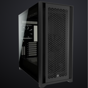 $45 off 5000D AIRFLOW Tempered Glass Mid-Tower ATX PC Case — Black @Corsair