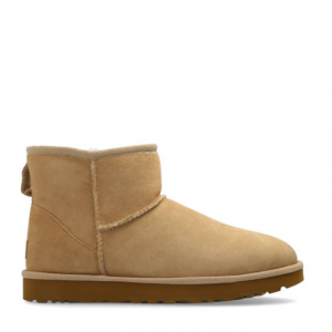 UGG Classic Mini II Logo-Patch Ankle Boots