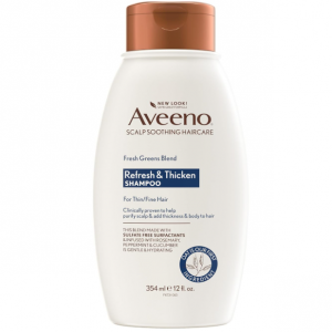 Aveeno Fresh Greens Blend Refresh & Thicken Shampoo For Thin/Fine Hair 12floz @ Amazon