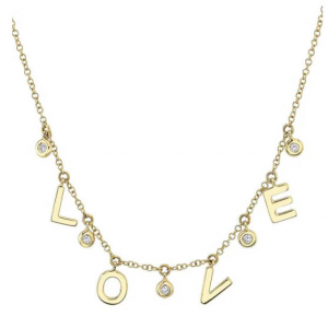 Saks Fifth Avenue 14K Yellow Gold & 0.06 TCW 钻石项链