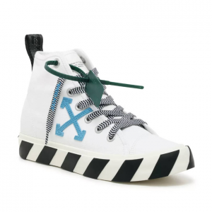 Off-White Mid-Top Vulcanized 女士高幫板鞋