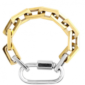 Artizan Joyeria Carabiner Square Puerto Bracelet