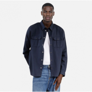 The Kooples Navy blue shirt 纯色衬衣