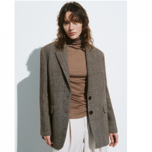 Urban Revivo Notch Lapel Tailored Blazer