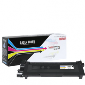 Extra 15% off Compatible Brother TN660 (Black) High Yield Toner Cartridge @Supplies Outlet