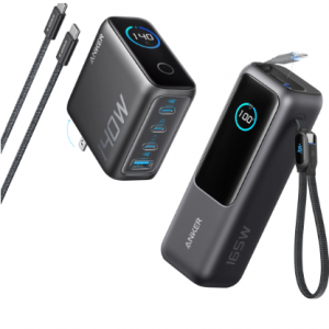 Anker笔记本电脑充电宝 & Anker 140W USB-C 充电器