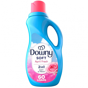 Downy Fabric Softener Liquid, April Fresh Scent, 44 fl oz, 60 Loads @ Amazon