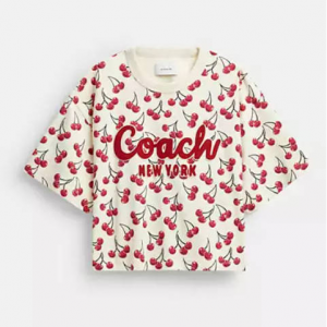 Coach 樱桃印花T恤