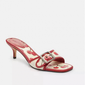 Coach Margot 樱桃印花凉鞋