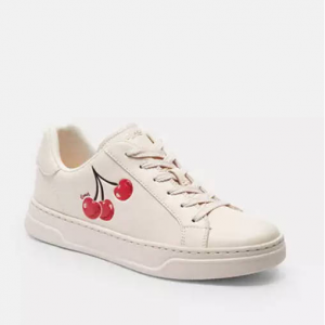 Coach High Line 樱桃印花运动鞋