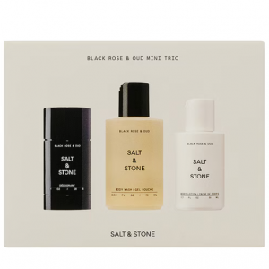 SALT & STONE Black Rose & Oud Mini Trio