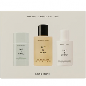 SALT & STONE Bergamot & Hinoki Mini Trio