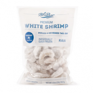 生南美白蝦 去尾蝦仁 21-25隻 冷凍 2 磅
