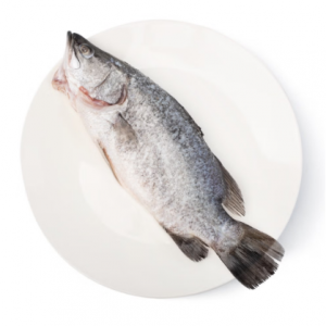 金目鱸魚三清(去內髒，鱗，鰓） 500-550 克