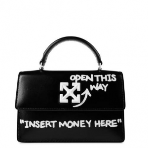 OFF WHITE Jitney 1.4 Top Handle Bag