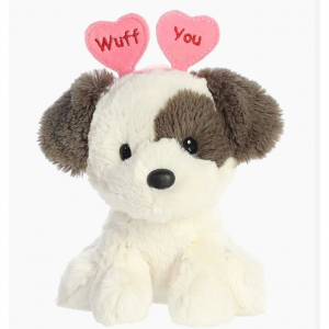 Wuff You Terried Love on the Mind 情人节毛绒玩具