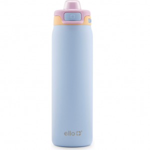 Ello Pop & Fill Stainless Steel Water Bottle with Quick Fill Technology, 22oz @ Amazon