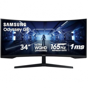 28% off Samsung 34" Odyssey G5 Ultra-Wide Gaming Monitor @Woot