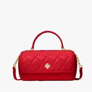 Kate Spade Heart Barrel Quilted 斜挎包